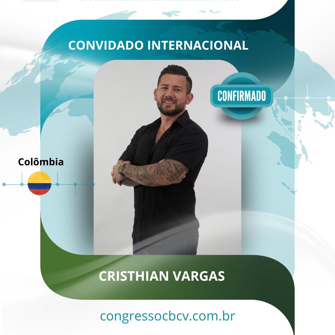 Dr. Cristhian Vargas é convidado internacional confirmado no CBCV 2026