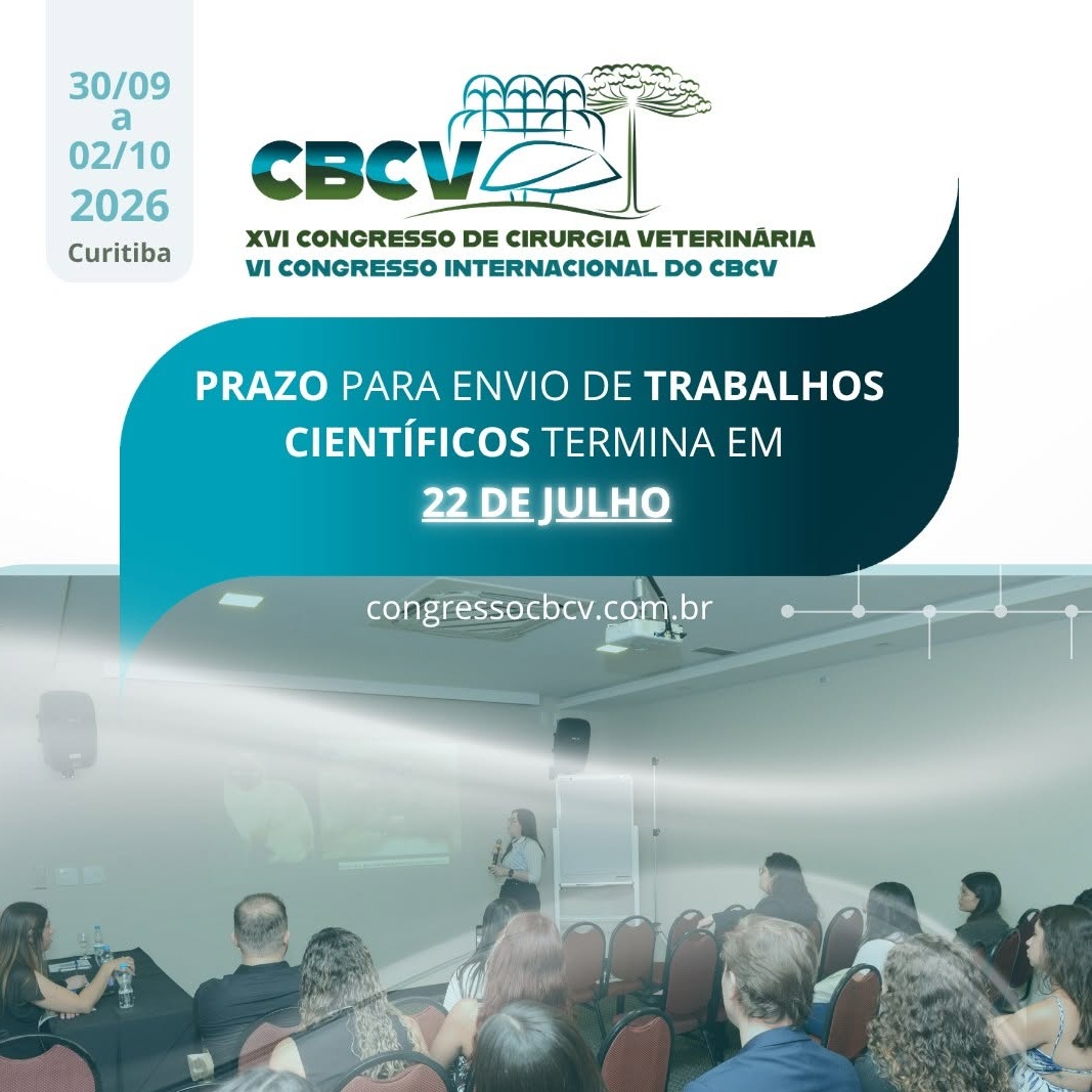 Prazo para envio de trabalhos científicos termina em 22 de julho