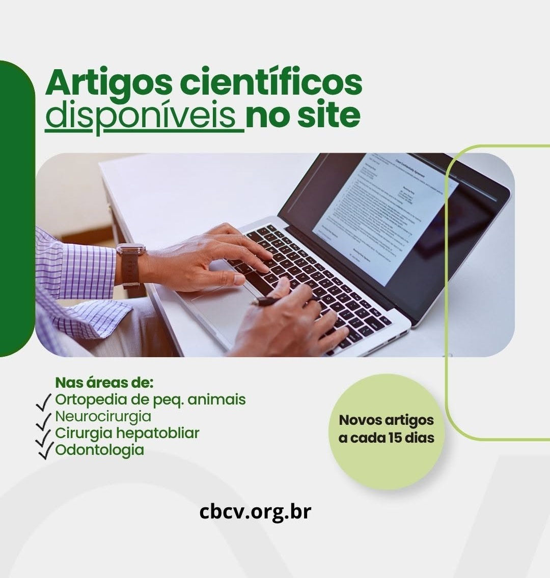 artigos científicos para médicos veterinários