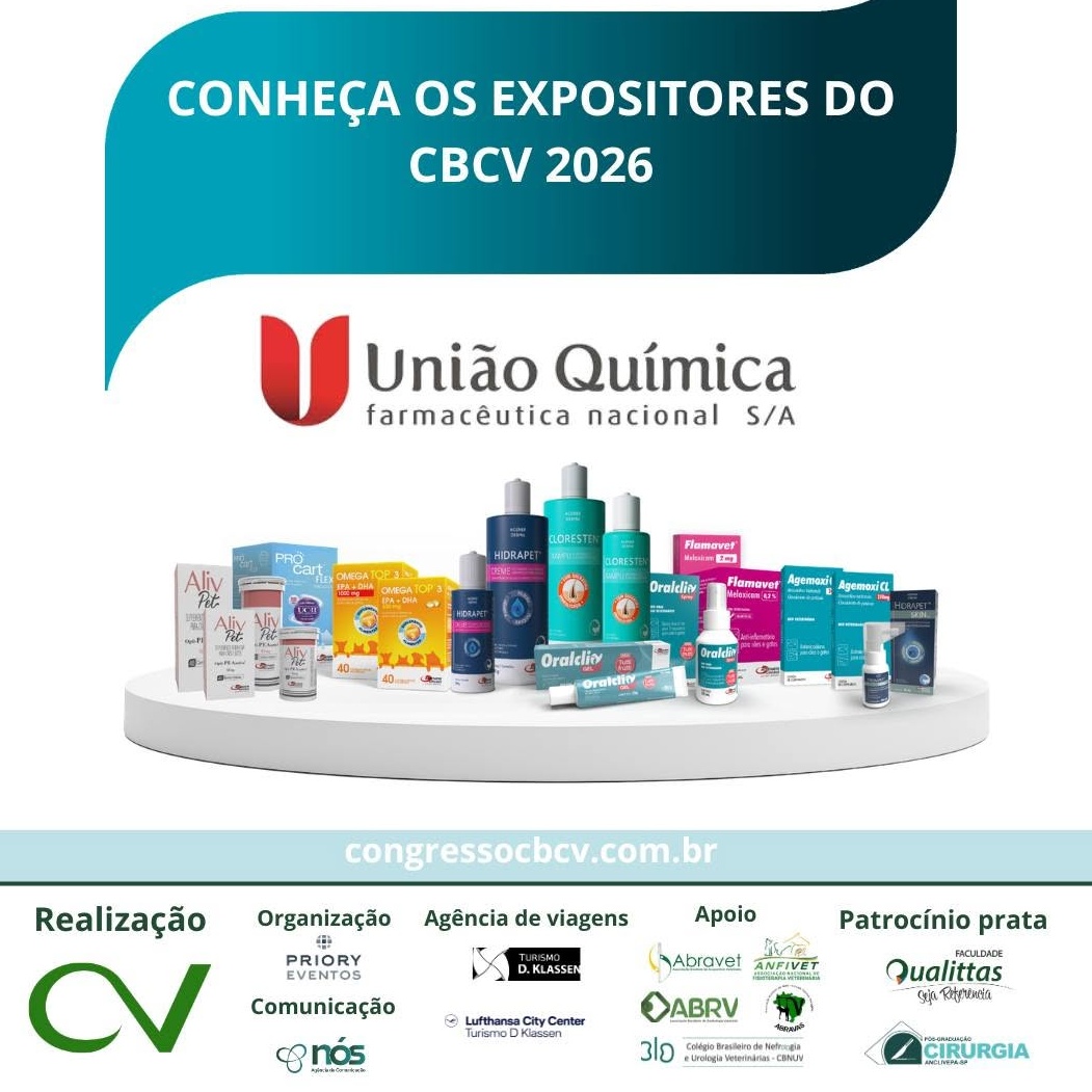  Conheça os expositores do CBCV 2026!