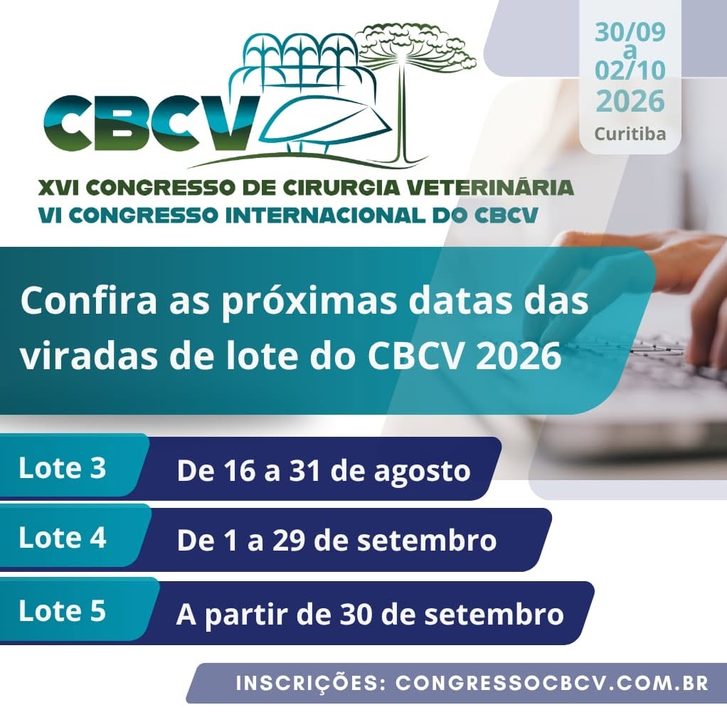 colégio brasileiro de cirurgia veterinária 2026