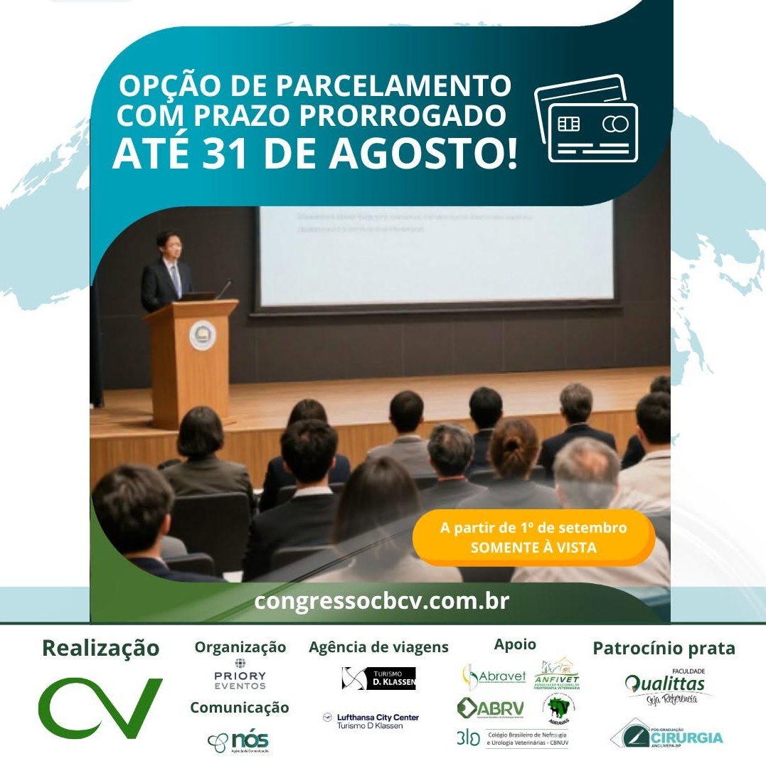 parcelamento cbcv prorrogado até 31 de agosto