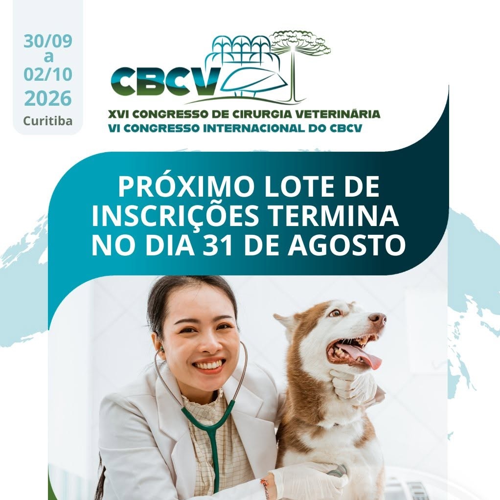 colégio brasileiro de cirurgia veterinária 2026