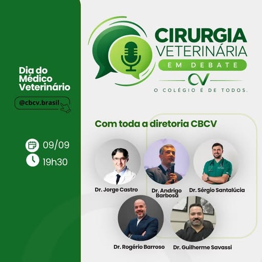 live em comemoração ao dia do veterinario