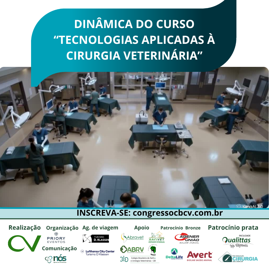 curso pré-congresso hands on em cirurgia veterinária curitiba 2026
